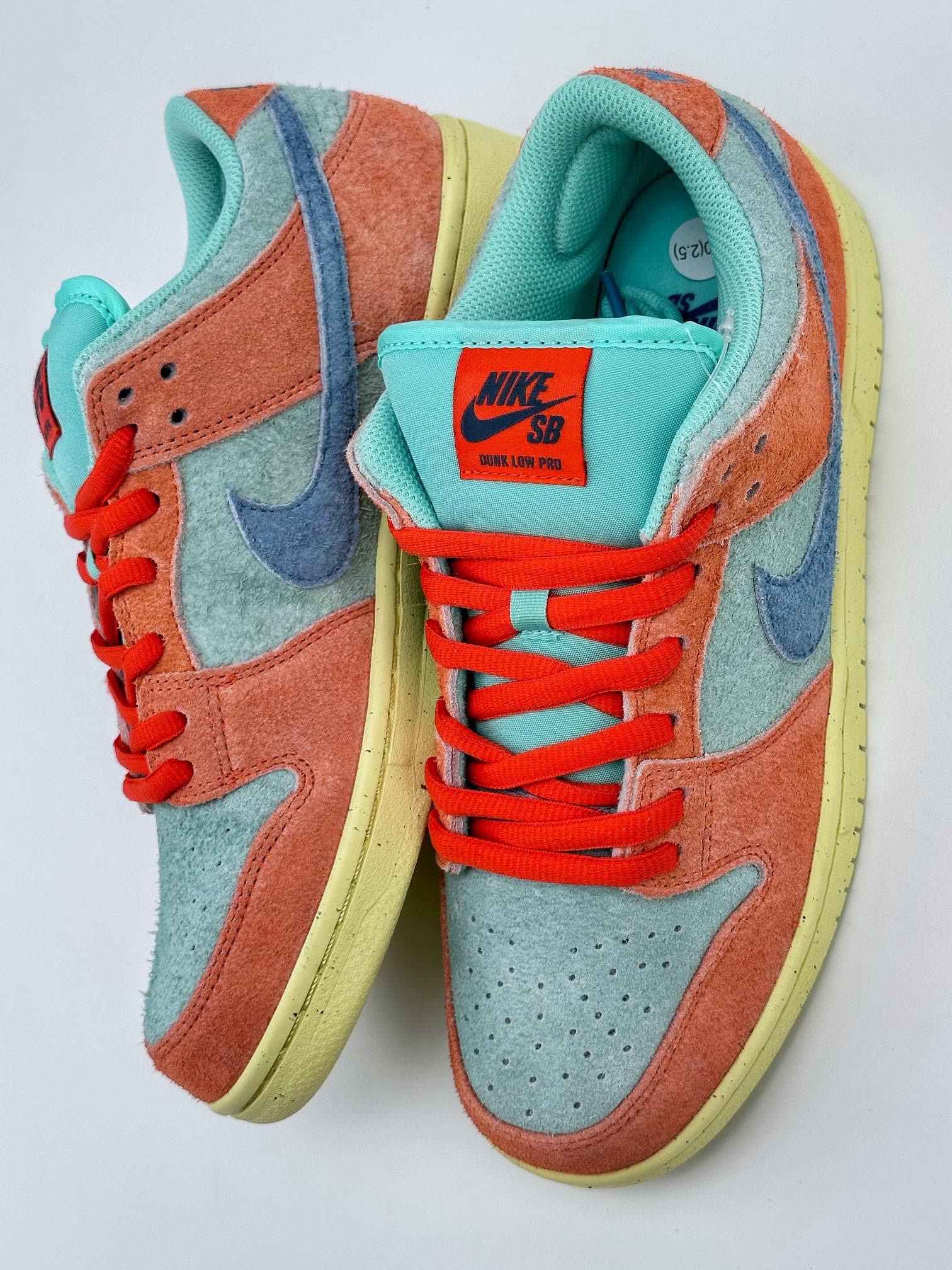 Nike SB Dunk Low Noise Aqua Orange Blue DV5429-800