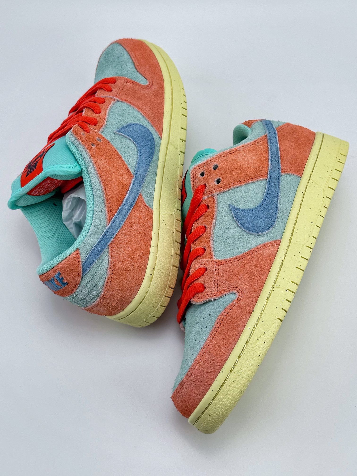 Nike SB Dunk Low Noise Aqua Orange Blue DV5429-800