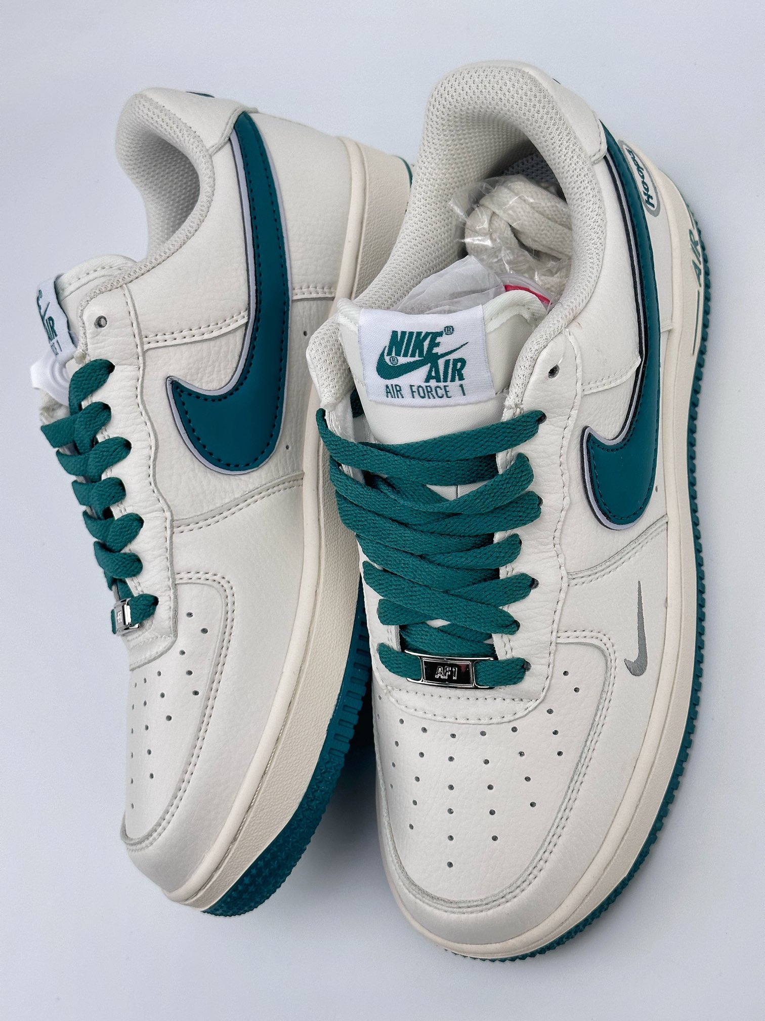 Nike Air Force 1 Low 07 x Hoops 白绿 HP2369-001