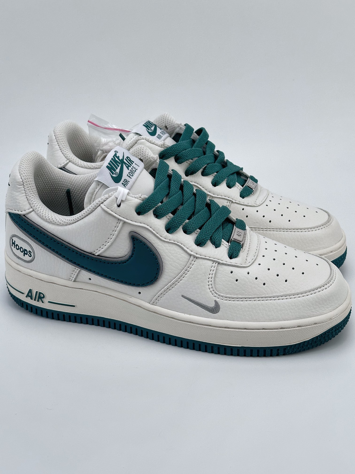 Nike Air Force 1 Low 07 x Hoops 白绿 HP2369-001