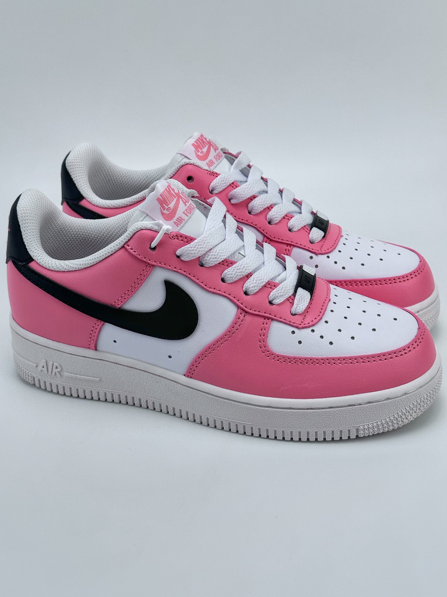 Nike Air Force 1 Low 07 White Black Macho Pink FQ6850-621