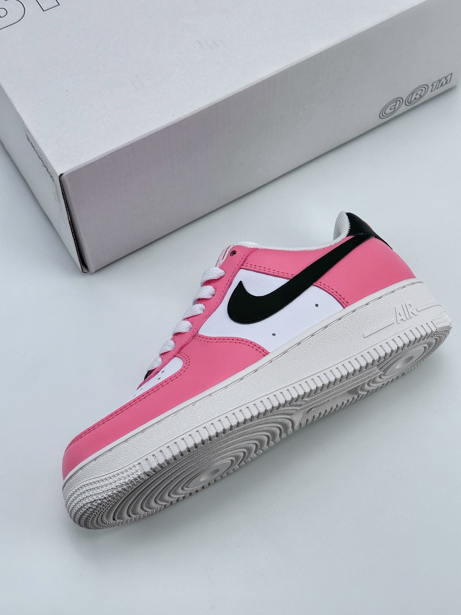 Nike Air Force 1 Low 07 White Black Macho Pink FQ6850-621