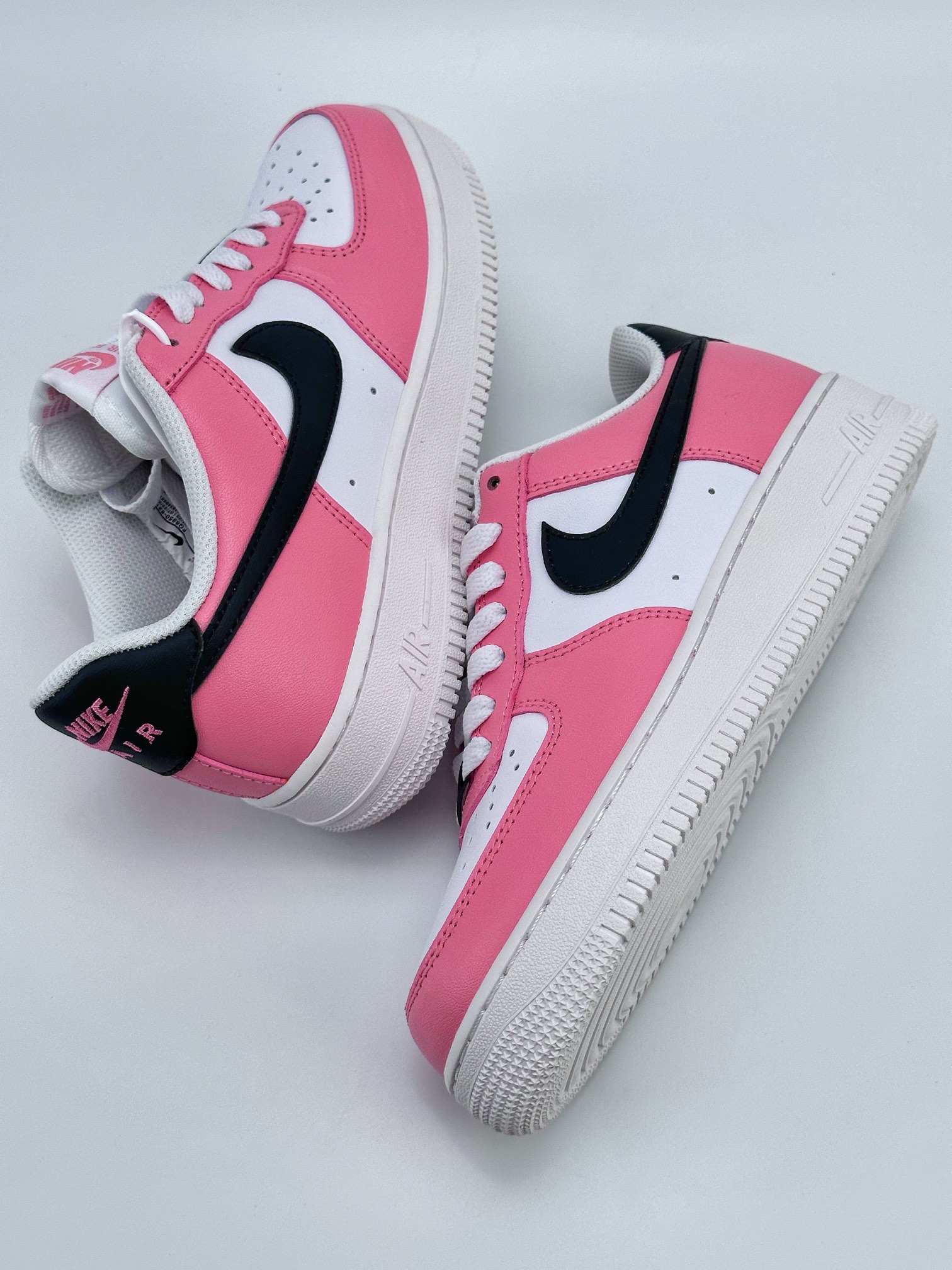 Nike Air Force 1 Low 07 White Black Macho Pink FQ6850-621