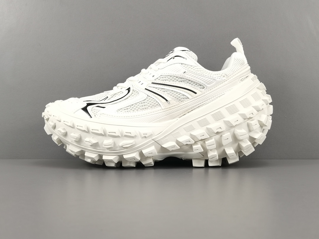 [Original puro: Balenciaga] Balenciaga Defender blanco, zapatos deportivos y de ocio modernos y versátiles Número de ar…