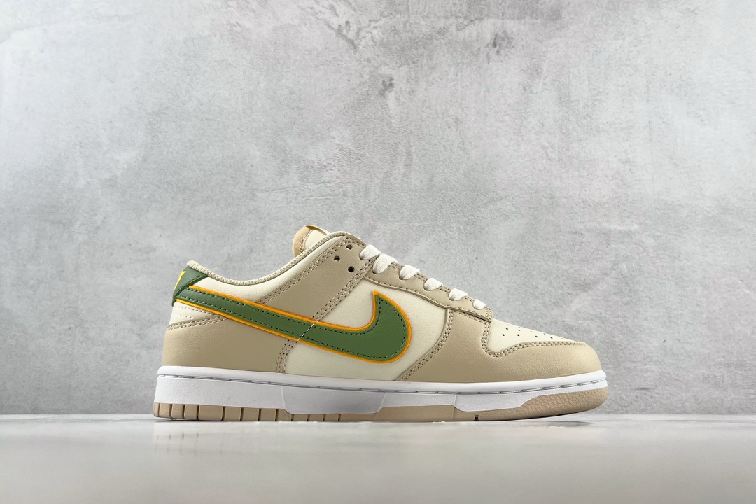 Nike Dunk Low'Light Tan'黄绿 FQ6869-131