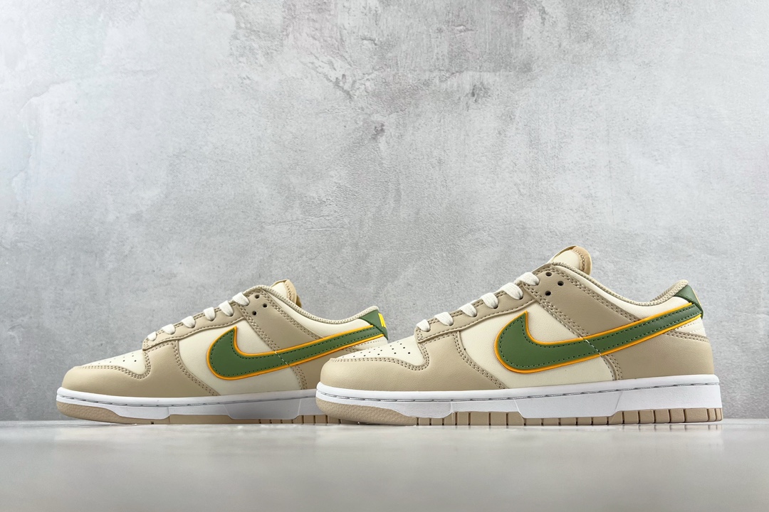 Nike Dunk Low'Light Tan'黄绿 FQ6869-131