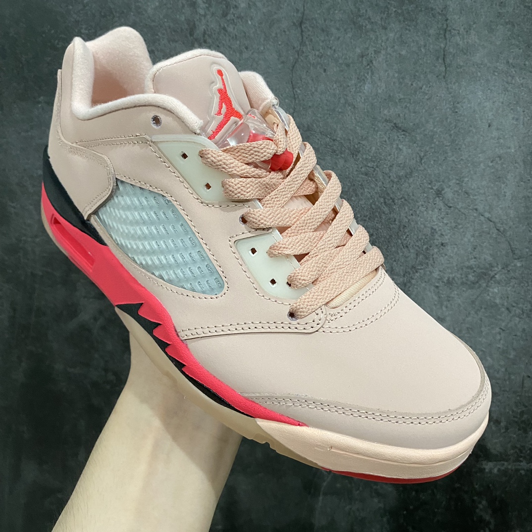 【原厂批次】Air Jordan AJ5 Retro Low ”Girls That Hoop” 低帮乔5 北极粉/火烈鸟 DA8016-806