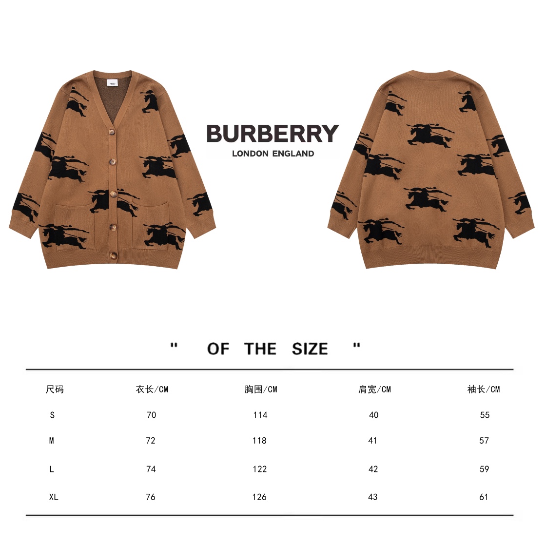 Pablo Burberry Fall/Winter Money-Lined Collection: YAO C28, Khaki, S-XL Sizes - 图片 9