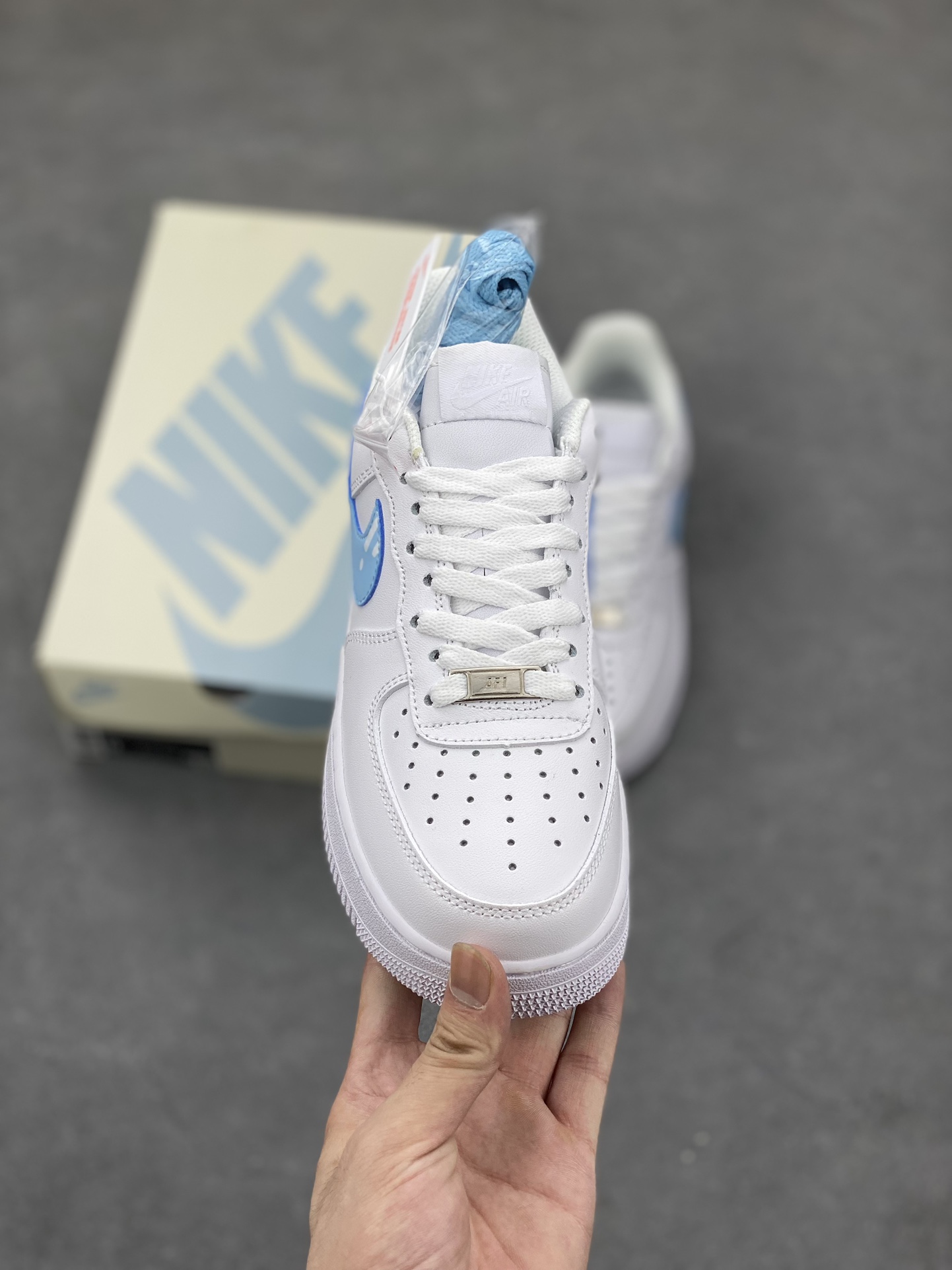 Nike Air Force 1 '07 Low White/Blue Sneakers CW2288-005 3 i1693036112 5635 1