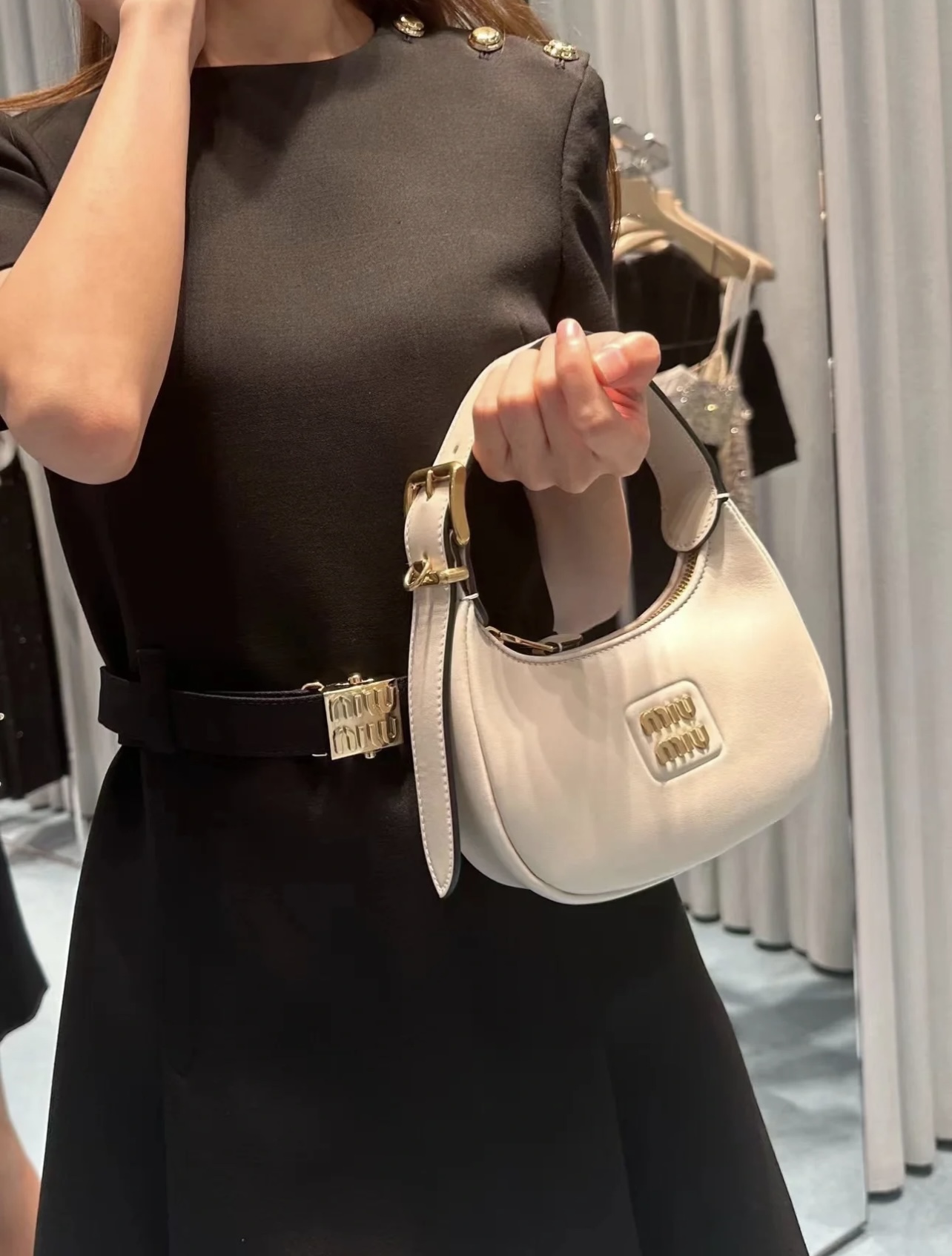 Miu Miu miumiuhobo white
