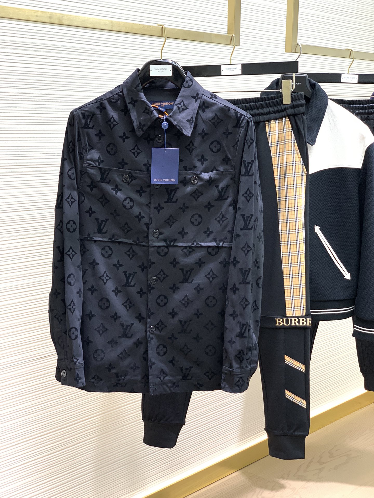 Louis Vuitton Clothing Coats & Jackets Printing Fall/Winter Collection Fashion Casual