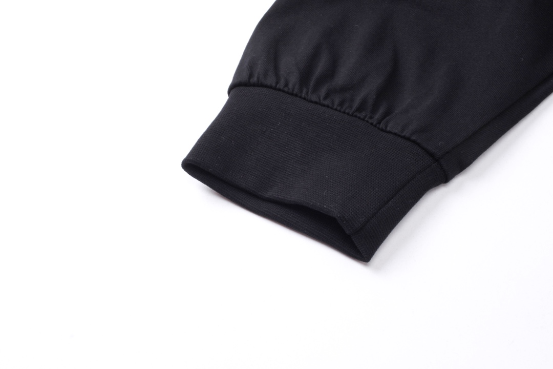 Balenciaga 官网品质BALENCI*GA/巴黎 2024新款 幻影双LOGO 图案印花长袖T恤