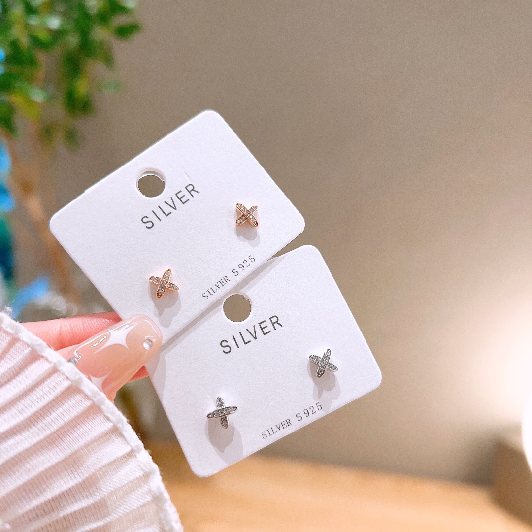 さわやか系ファインシルバーイヤリングゴールド パーティー