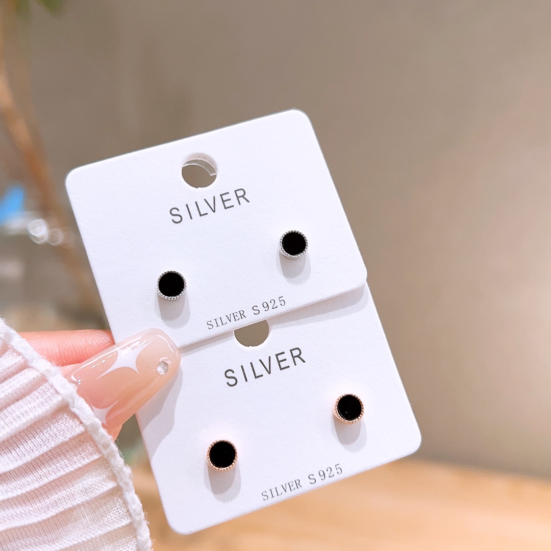 韓国風高品質シルバーイヤリングシルバー 親友へのプレゼント