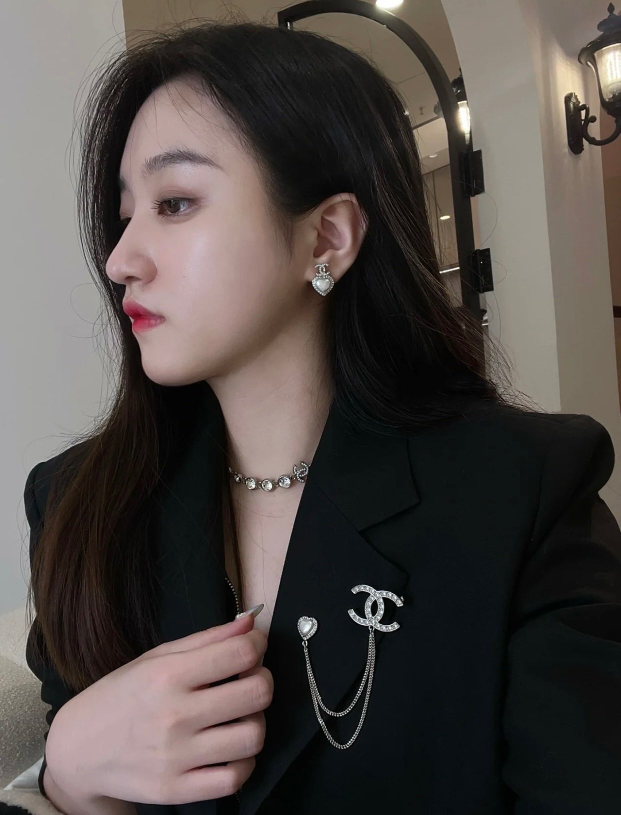 盟可睐 Moncler 高定典藏高定典雅奢华珠宝首饰项链手链戒指 #A3D2B737 2