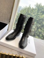 Where can I buy
 Celine Short Boots 2023 Replica
 Gold Hardware Calfskin Cowhide Genuine Leather Rubber Fall/Winter Collection