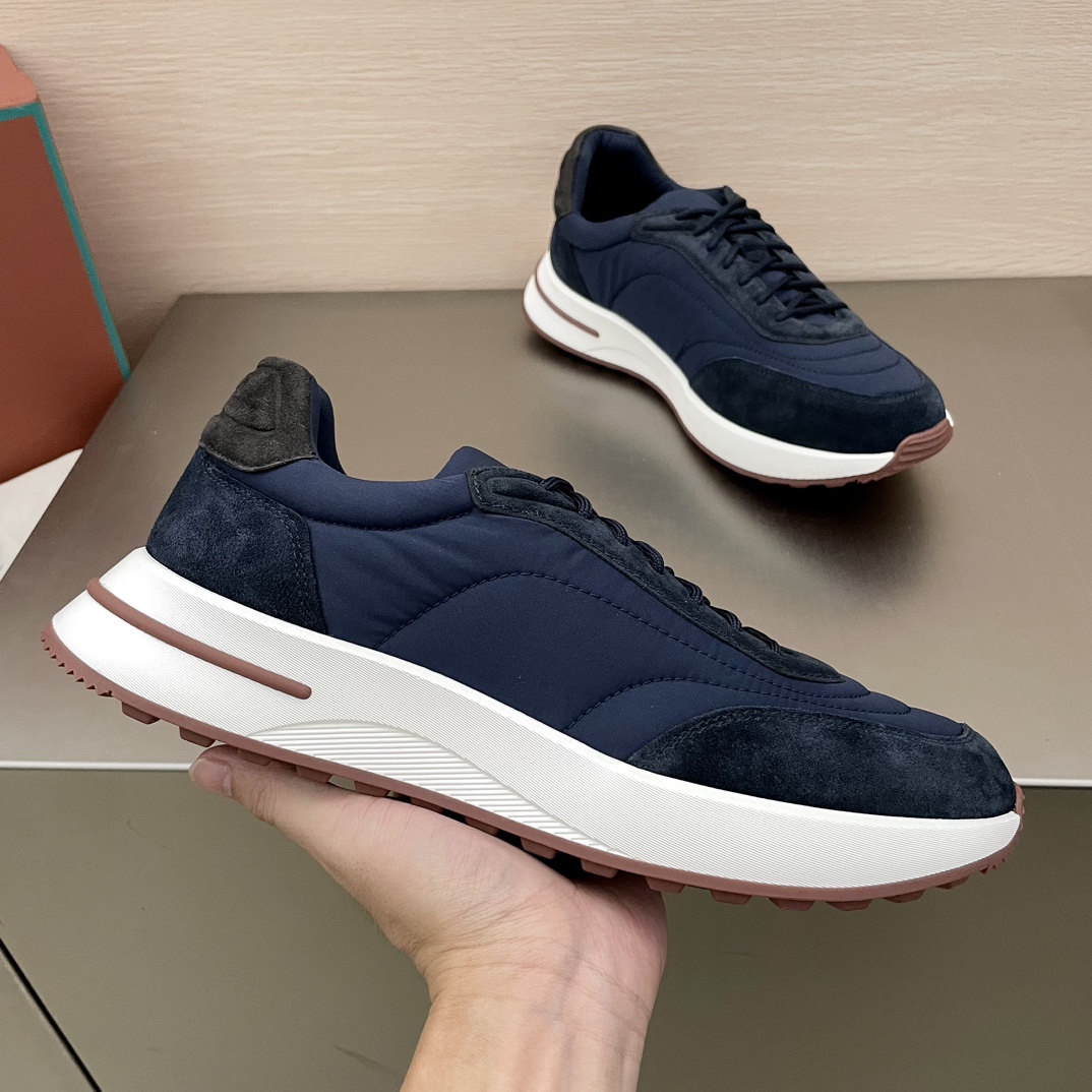 Precio de fábrica:200LoroPiana Noyo WeekendWalk Zapatillas impermeables para hombre! Específicamente