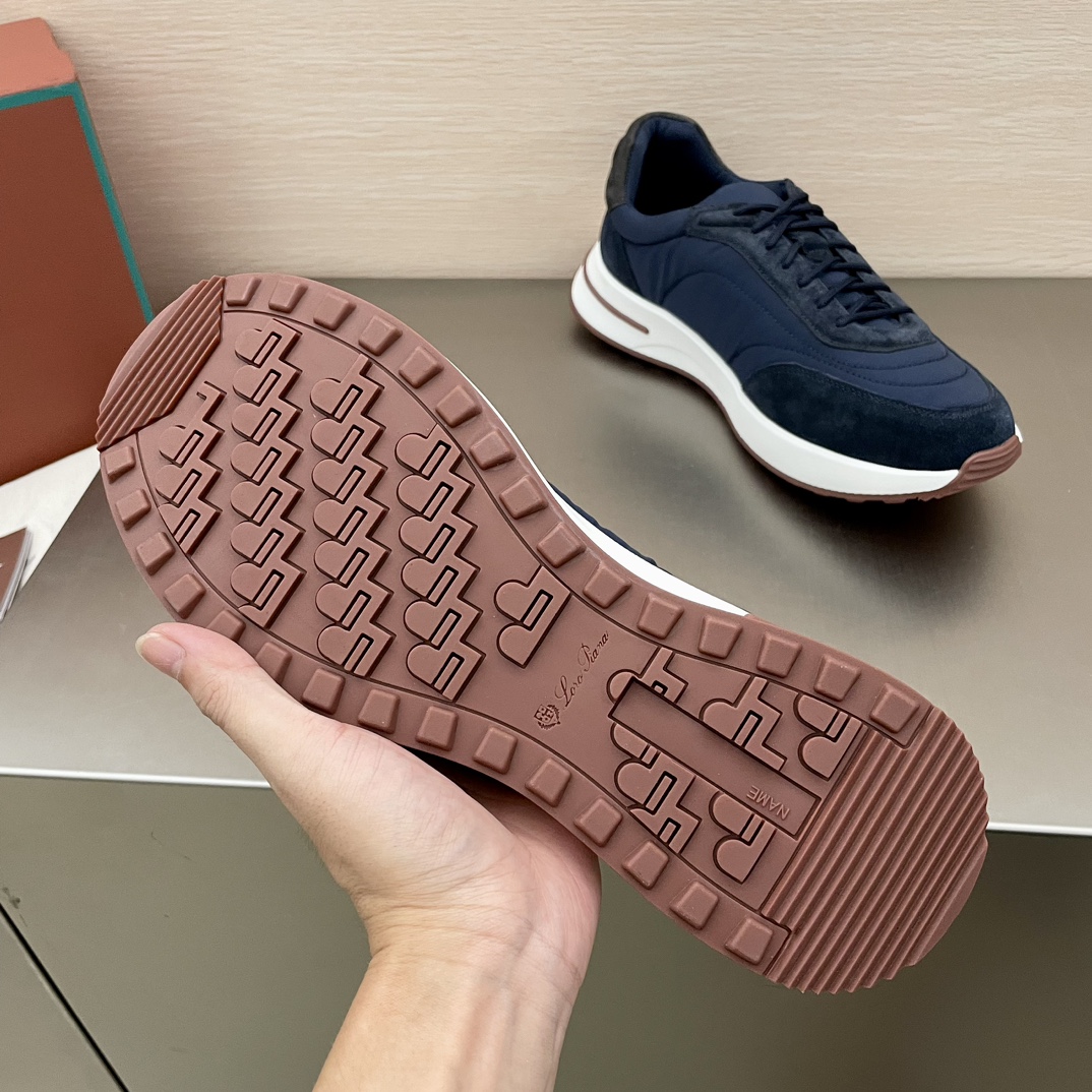 Precio de fábrica:200LoroPiana Noyo WeekendWalk Zapatillas impermeables para hombre! Específicamente