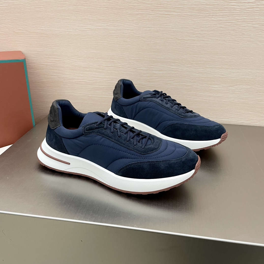 Precio de fábrica:200LoroPiana Noyo WeekendWalk Zapatillas impermeables para hombre! Específicamente