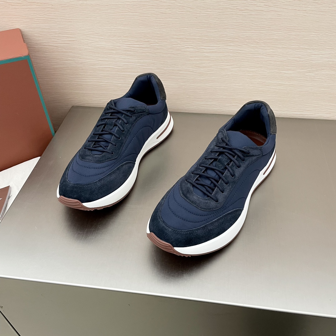 Precio de fábrica:200LoroPiana Noyo WeekendWalk Zapatillas impermeables para hombre! Específicamente
