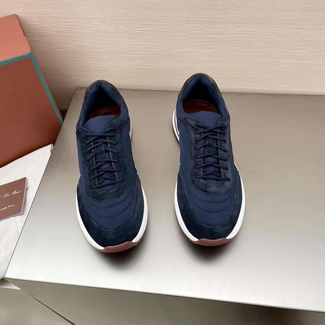 Precio de fábrica:200LoroPiana Noyo WeekendWalk Zapatillas impermeables para hombre! Específicamente