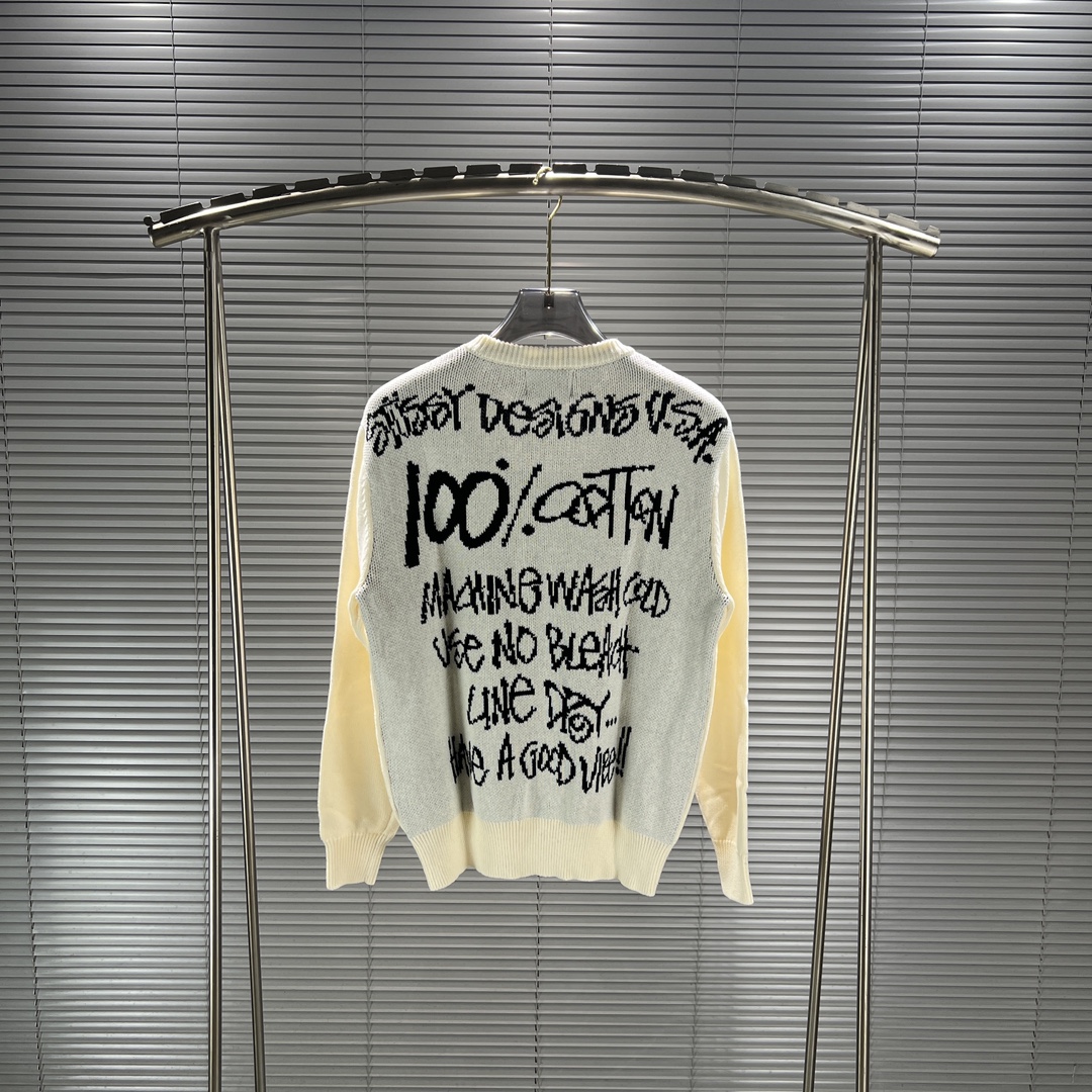 Stussy FW22 Collection: Hand-Knitted Sweaters and Street Style T-Shirts - 图片 5