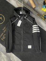 Thom Browne Clothing Coats & Jackets Windbreaker Fall Collection Fashion