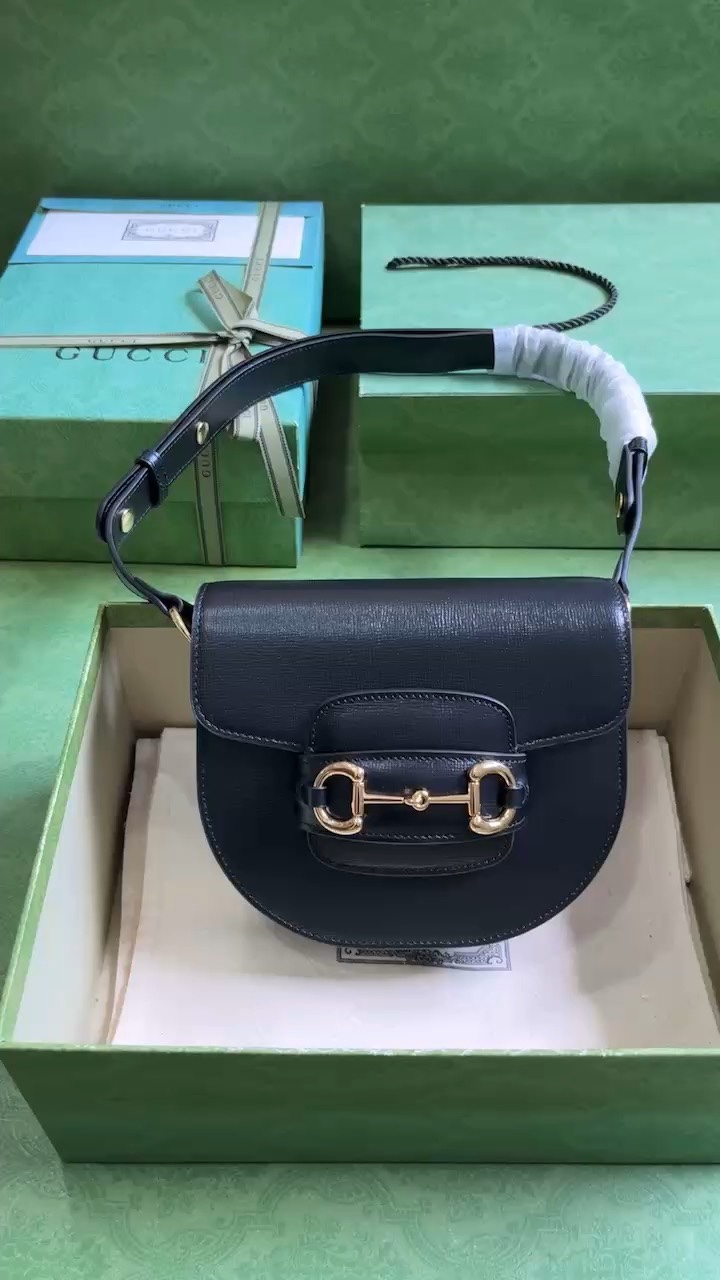 Replicas Buy Special
 Gucci Crossbody & Shoulder Bags Saddle Bags Black
