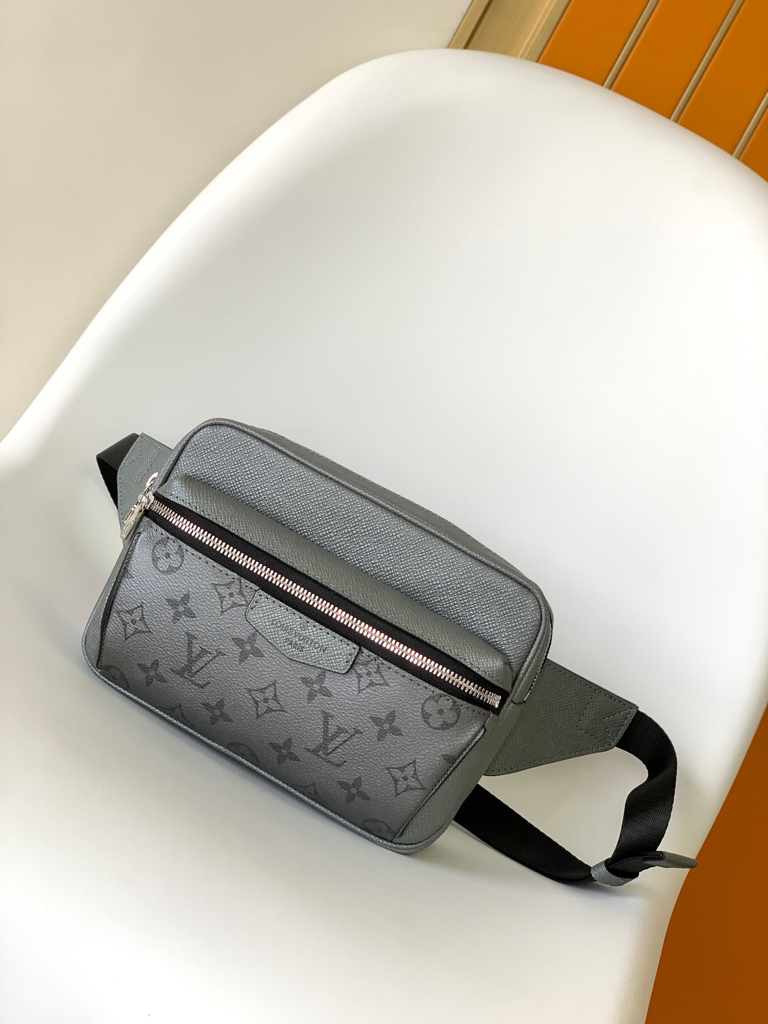 Louis Vuitton LV Outdoor Belt Bags & Fanny Packs Silver Monogram Canvas M30247
