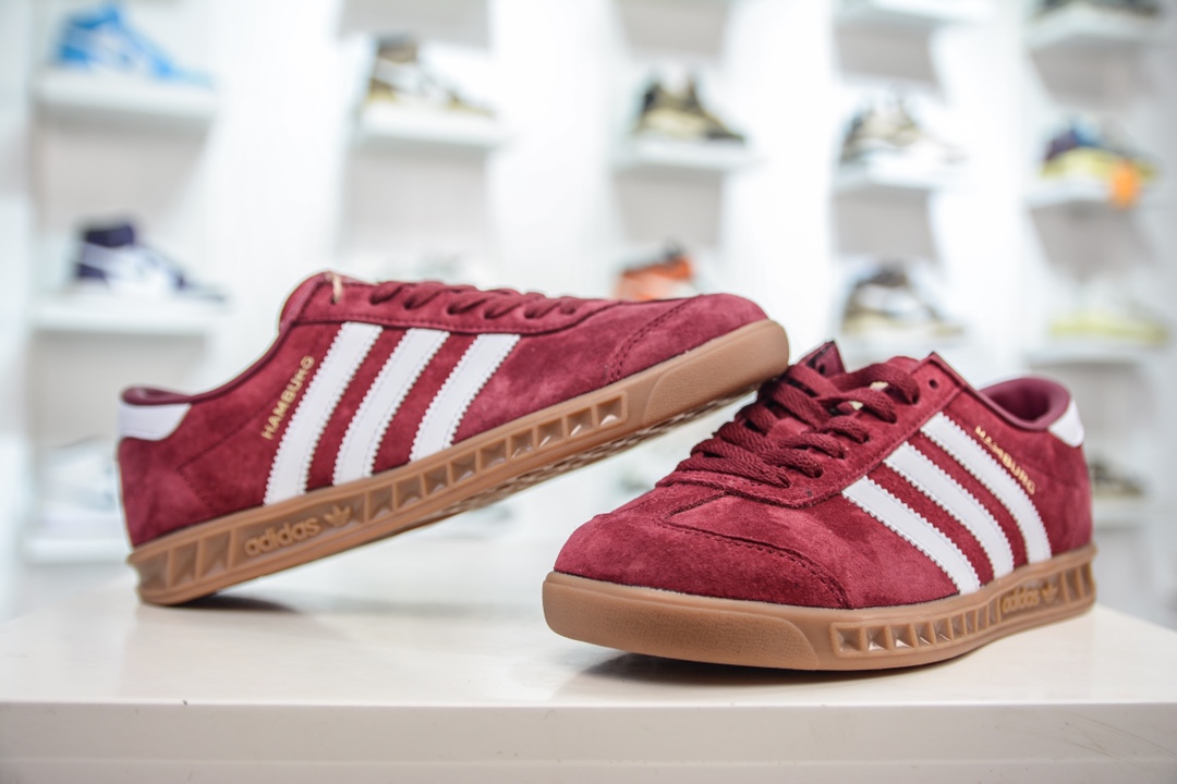 YH pure original Adidas Originals Hamburg new color matching FV1205