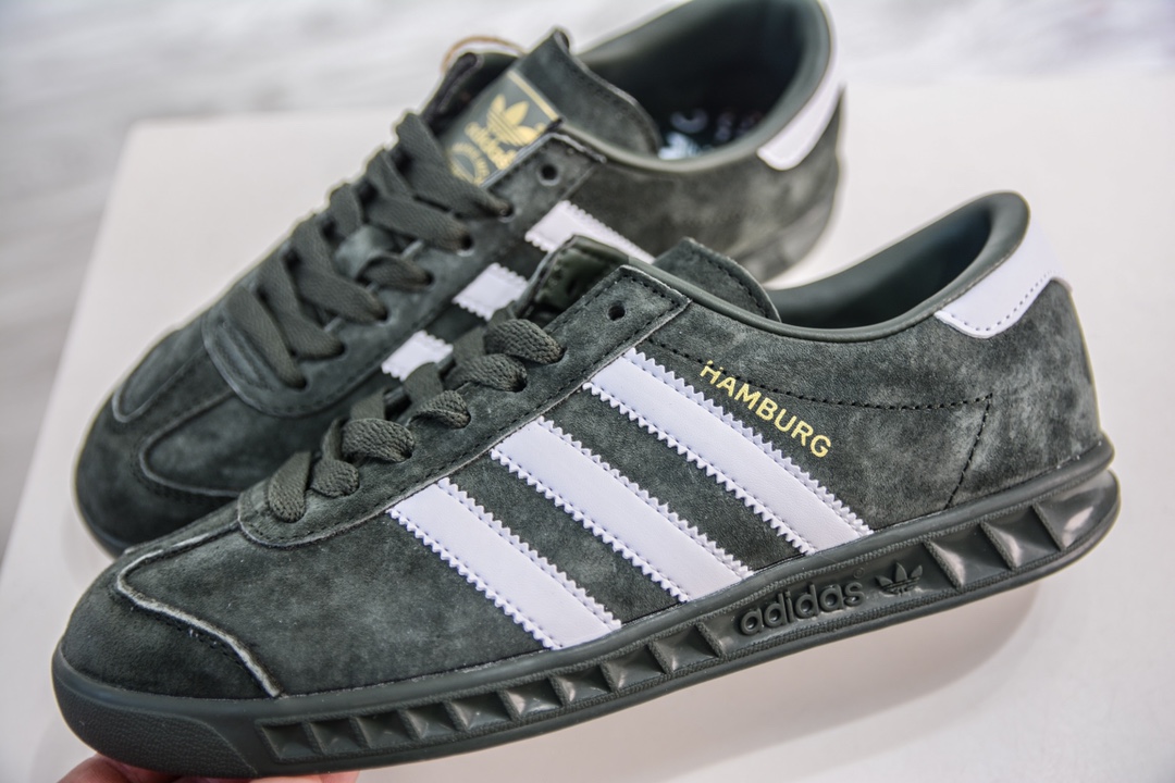 YH pure original Adidas Originals Hamburg new color matching GW9641