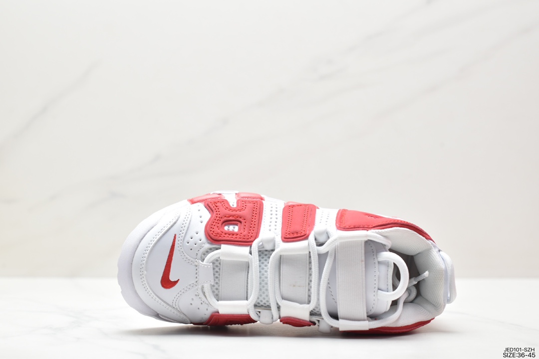 Nike WMNS Air More Uptempo GS ”Barely Green 0” Pippen's first basketball shoe, Team USA colorway