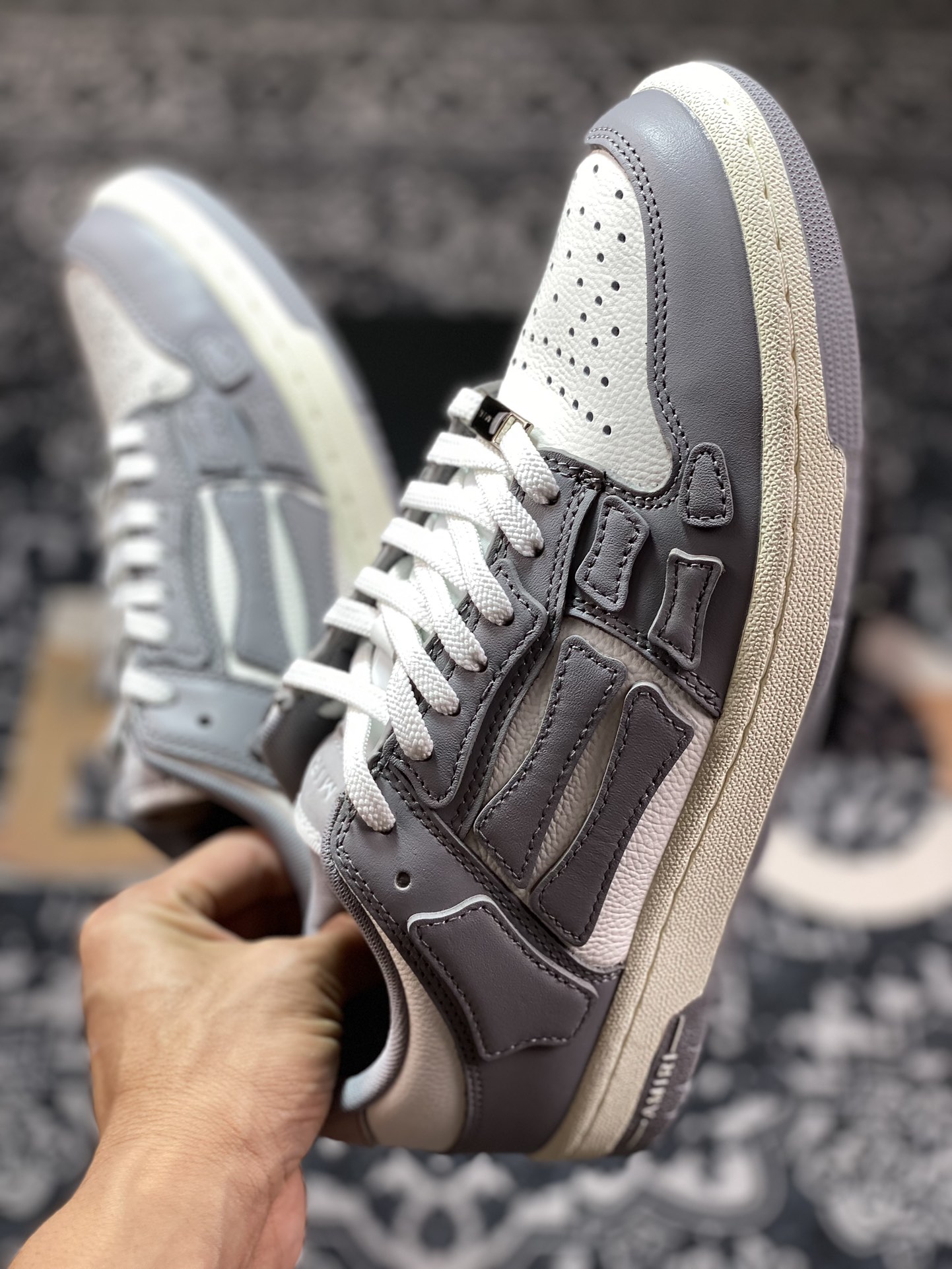 The best version of Amiri Skeleton Low-Skel top Sneakers on the market