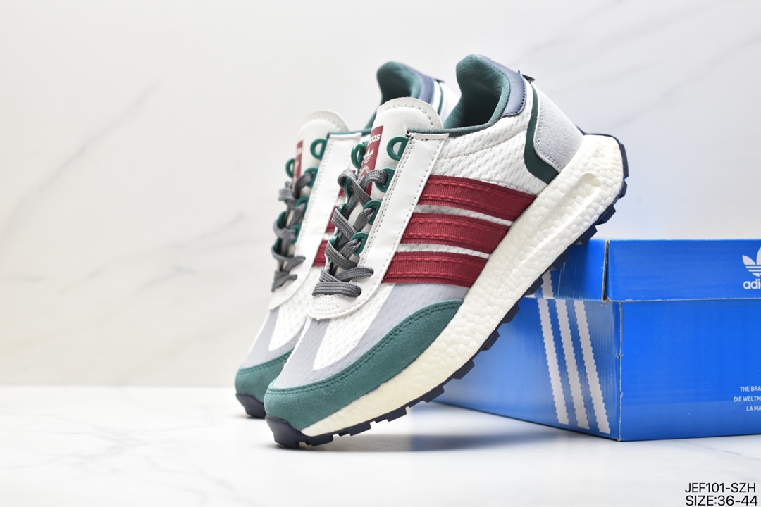 adidas Racing E5 Boost Prototype Speed ??Lightweight Retro Series IF0421