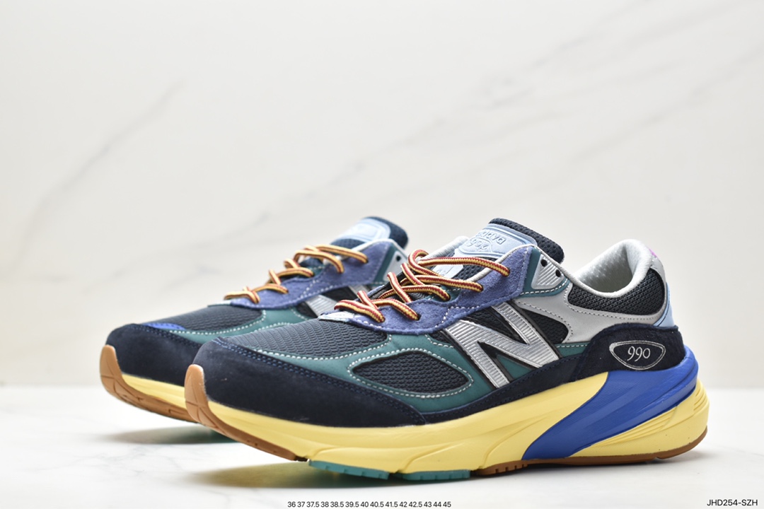 190 新配色 New Balance M990SS6 新百伦NB990V6 黑灰第六代总统复古慢跑鞋 M990AC6