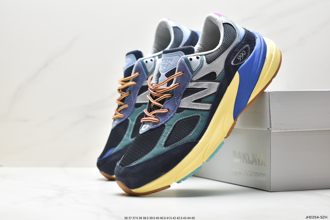 190 新配色 New Balance M990SS6 新百伦NB990V6 黑灰第六代总统复古慢跑鞋 M990AC6