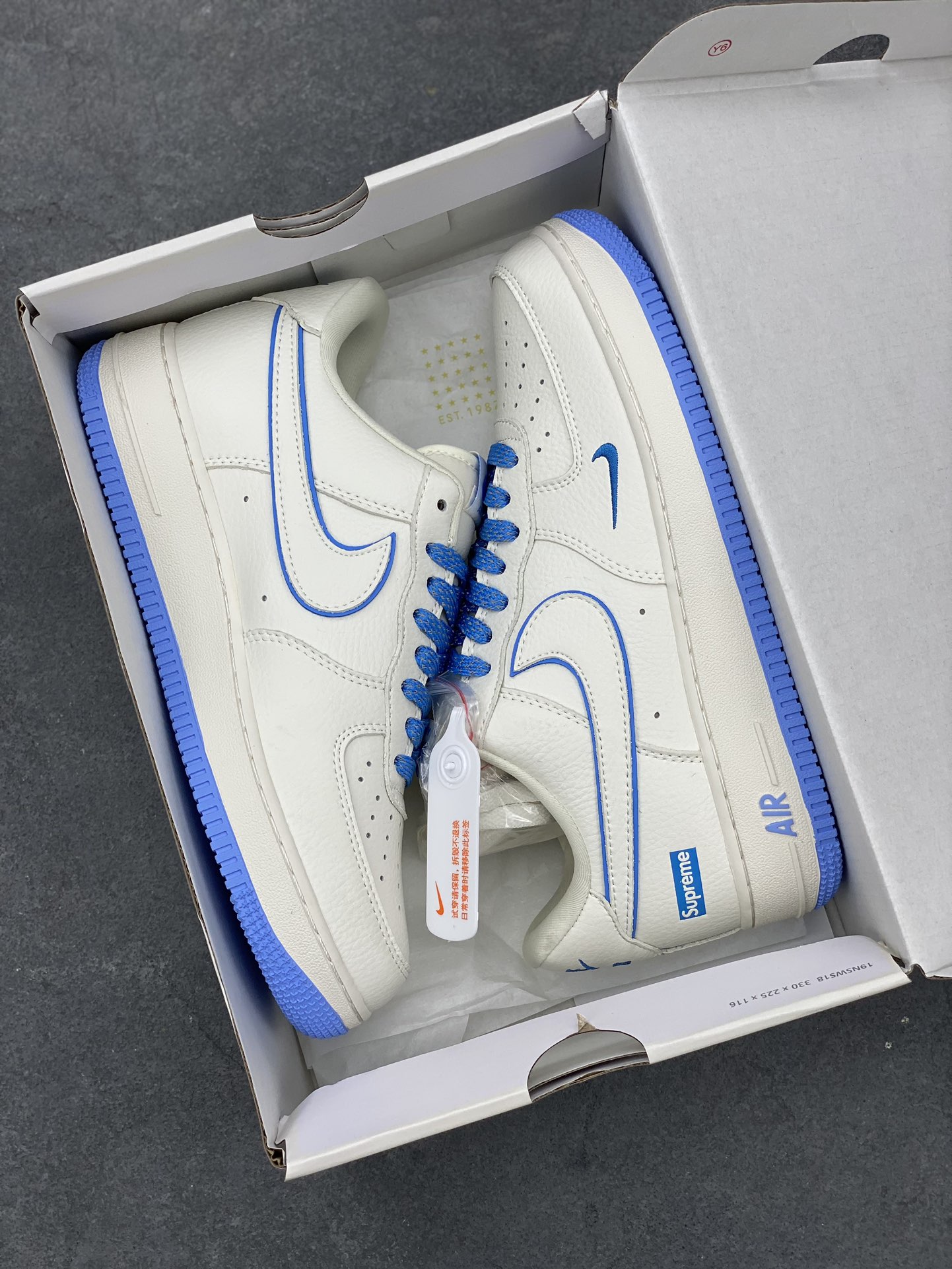 Nike Air Force 1 '07 Supreme Low-Top Sneakers - Casual Style 10 i1693079340 7118 8