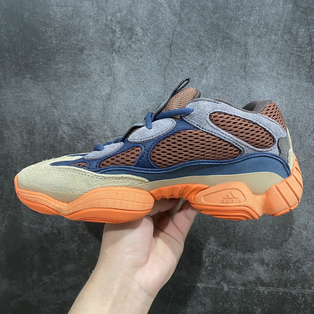 [LW Version] Yeezy 500 Enflame Blue Orange GZ5541