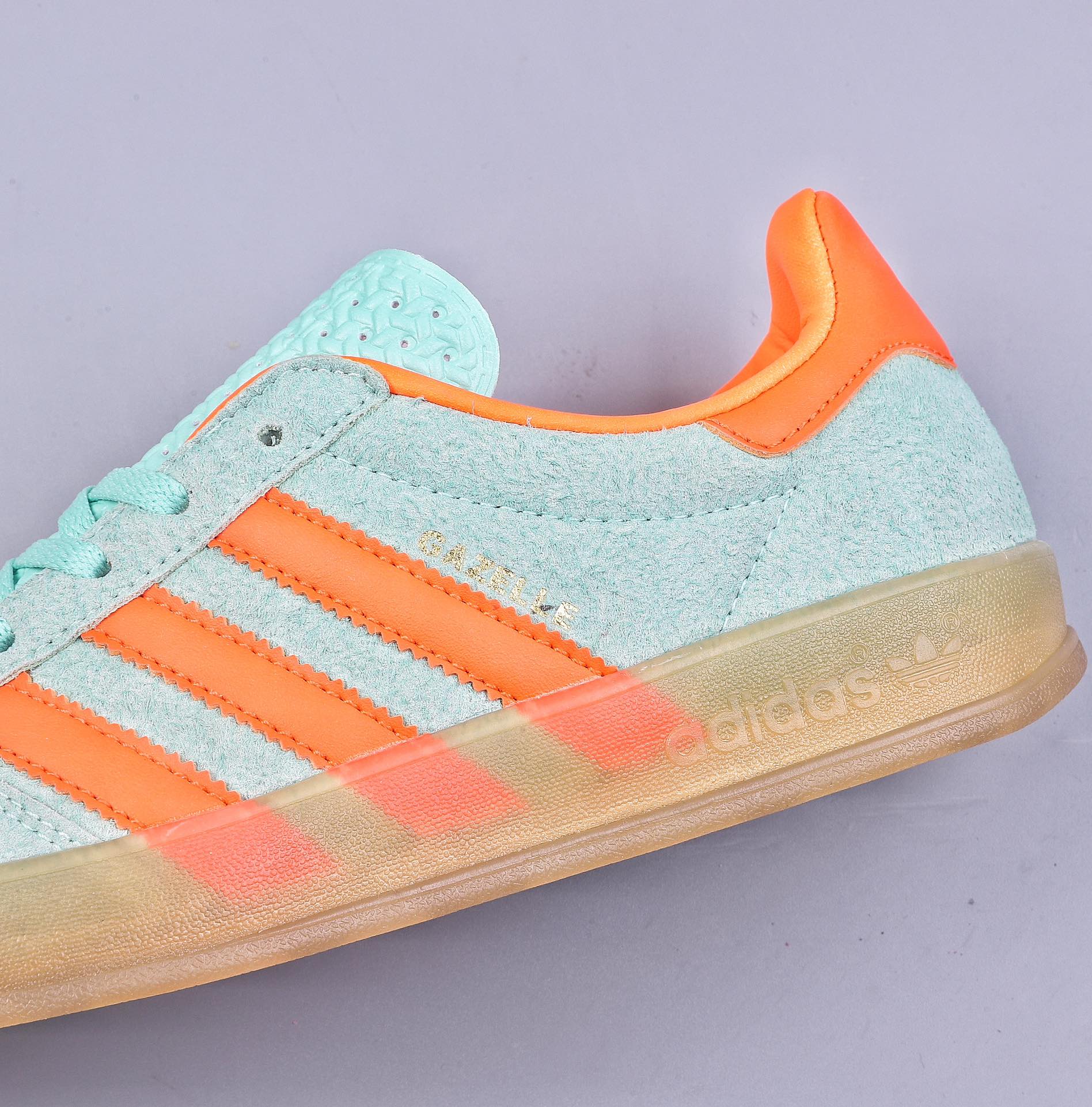 R adidas Originals Gazelle INdoor Clover casual non-slip wear-resistant low-top sneakers HQ8714