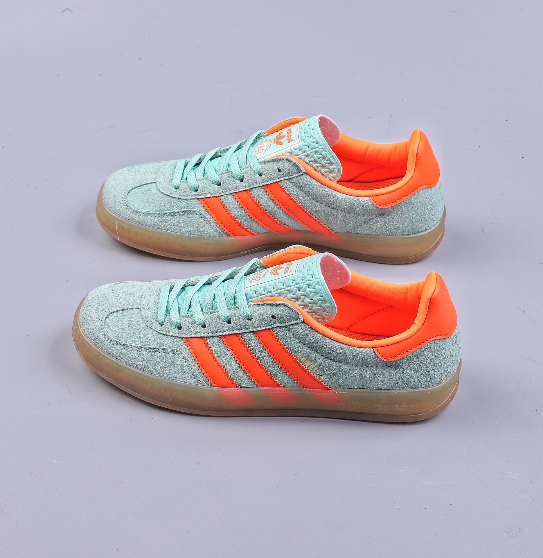 R adidas Originals Gazelle INdoor Clover casual non-slip wear-resistant low-top sneakers HQ8714