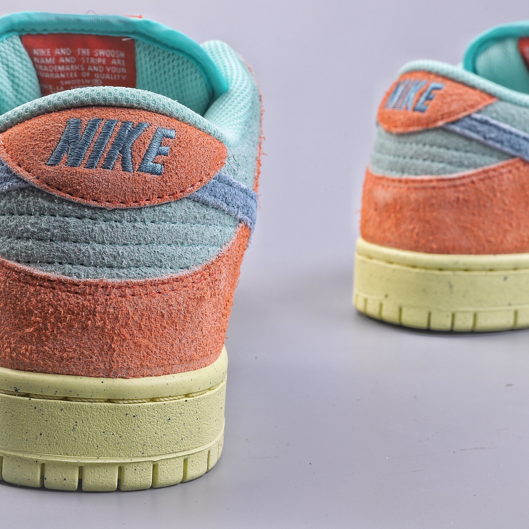 C Nike SB Dunk Low Noise Aqua 橙青色  DV5429-800