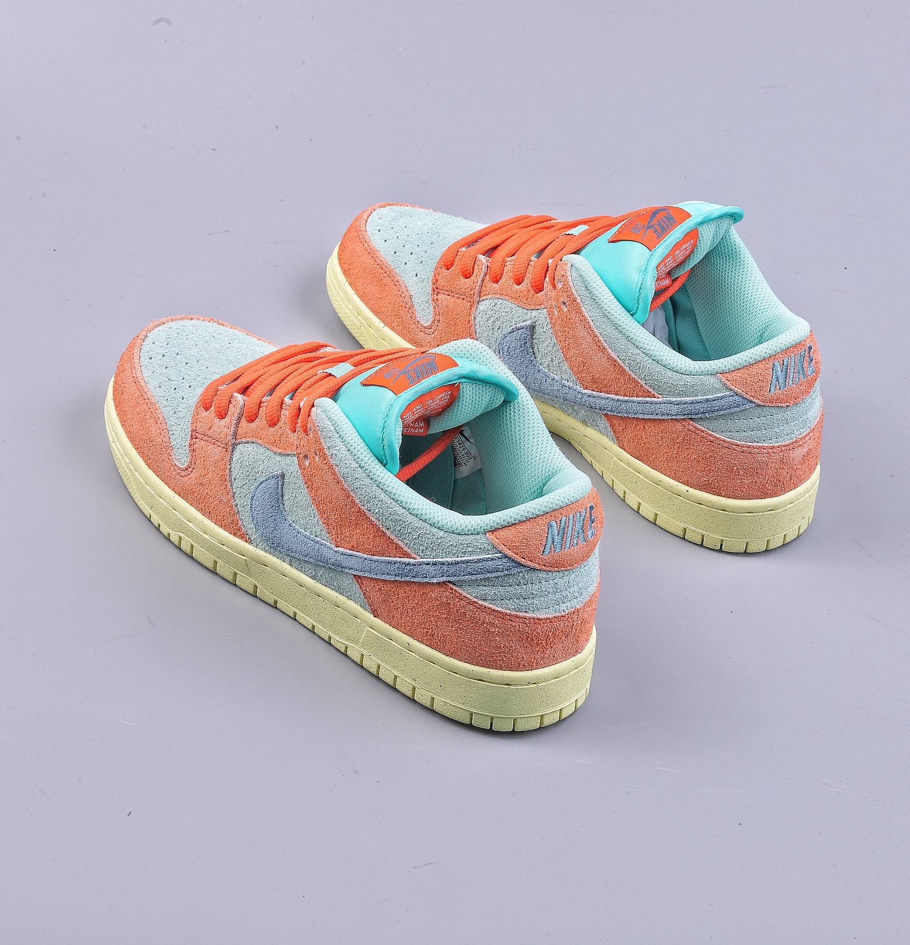 C Nike SB Dunk Low Noise Aqua 橙青色  DV5429-800