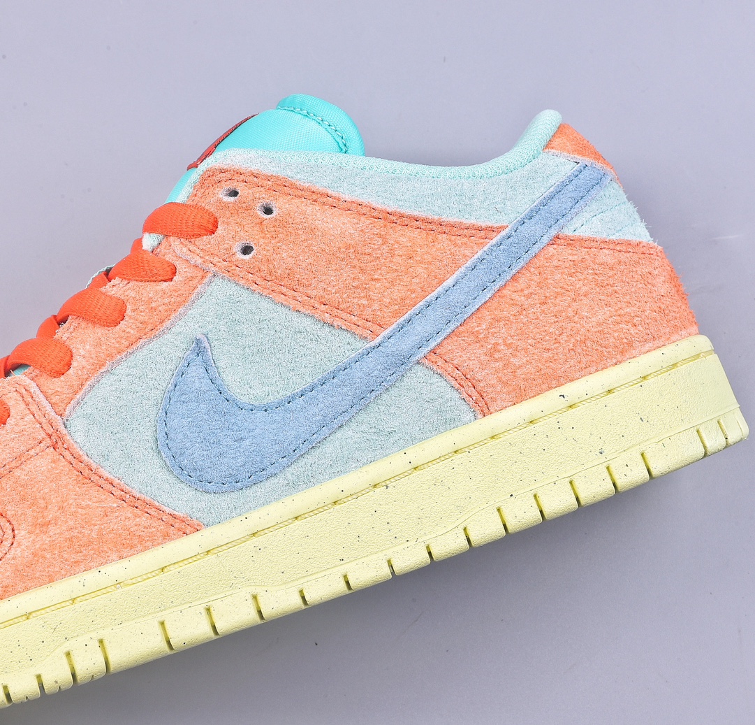 C Nike SB Dunk Low Noise Aqua 橙青色  DV5429-800