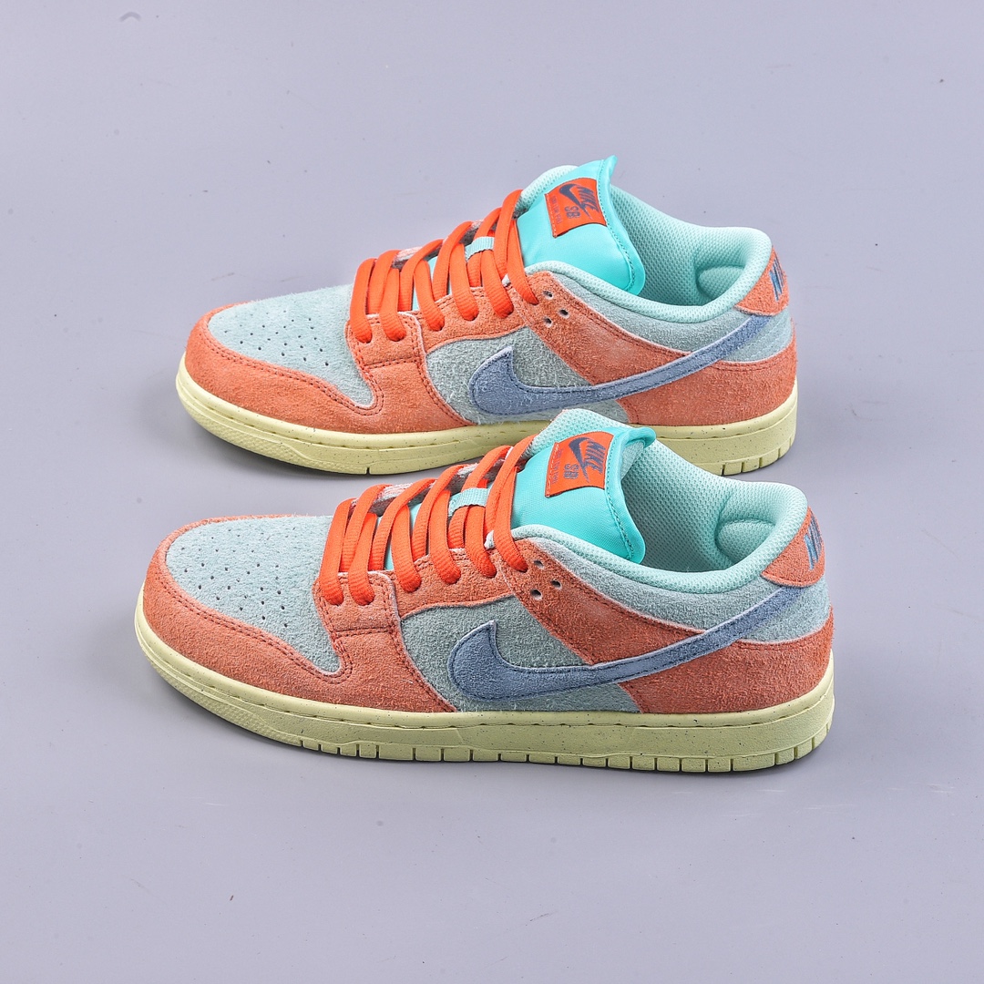 C Nike SB Dunk Low Noise Aqua 橙青色  DV5429-800