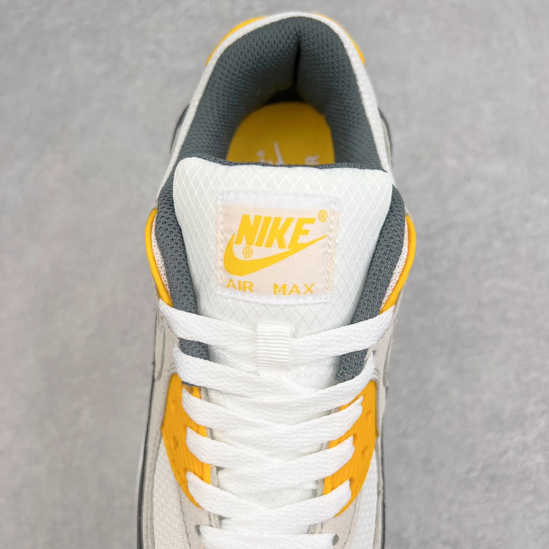 图片[5]-＃MX版 NK Air MAX 90 气垫复古减震跑步鞋 DM0029-103 经典重温 独家陆续补货 外单专供大厂出品 品质稳定 一百余色 终端操作 Air Max 90于1990年推出 来自Air Max系列 在Air Max 1的基础上改进而得 增加了气垫面积 外型上也更为流线 最特別的就是加入了菱纹塑胶嵌板 为Air Max 90增添了许多潮流气息 皮革鞋面 造就出色耐穿性和支撑力 Max Air缓震配置搭配泡棉中底 令Air Max 90轻盈而舒适 华夫格橡胶外底 铸就Air Max 90非凡的抓地力 而Air Max 90不仅是一双跑鞋 它成功跨越了时间的演进 成为了球鞋文化与潮流圈中最熟为人知的鞋款之一 尺码：36 36.5 37.5 38 38.5 39 40 40.5 41 42 42.5 43 44 44.5 45-选品中心