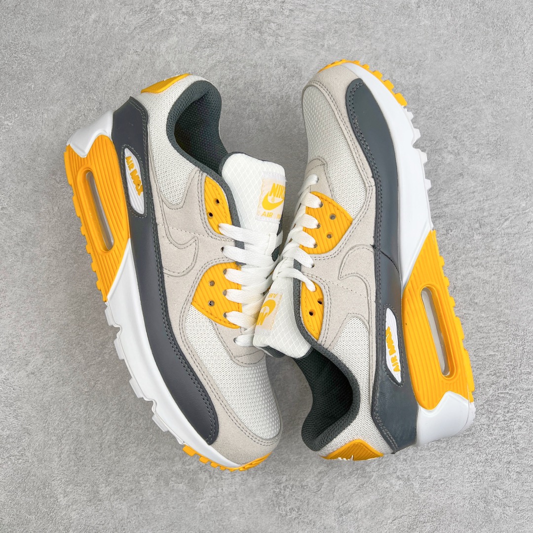 图片[3]-＃MX版 NK Air MAX 90 气垫复古减震跑步鞋 DM0029-103 经典重温 独家陆续补货 外单专供大厂出品 品质稳定 一百余色 终端操作 Air Max 90于1990年推出 来自Air Max系列 在Air Max 1的基础上改进而得 增加了气垫面积 外型上也更为流线 最特別的就是加入了菱纹塑胶嵌板 为Air Max 90增添了许多潮流气息 皮革鞋面 造就出色耐穿性和支撑力 Max Air缓震配置搭配泡棉中底 令Air Max 90轻盈而舒适 华夫格橡胶外底 铸就Air Max 90非凡的抓地力 而Air Max 90不仅是一双跑鞋 它成功跨越了时间的演进 成为了球鞋文化与潮流圈中最熟为人知的鞋款之一 尺码：36 36.5 37.5 38 38.5 39 40 40.5 41 42 42.5 43 44 44.5 45-选品中心