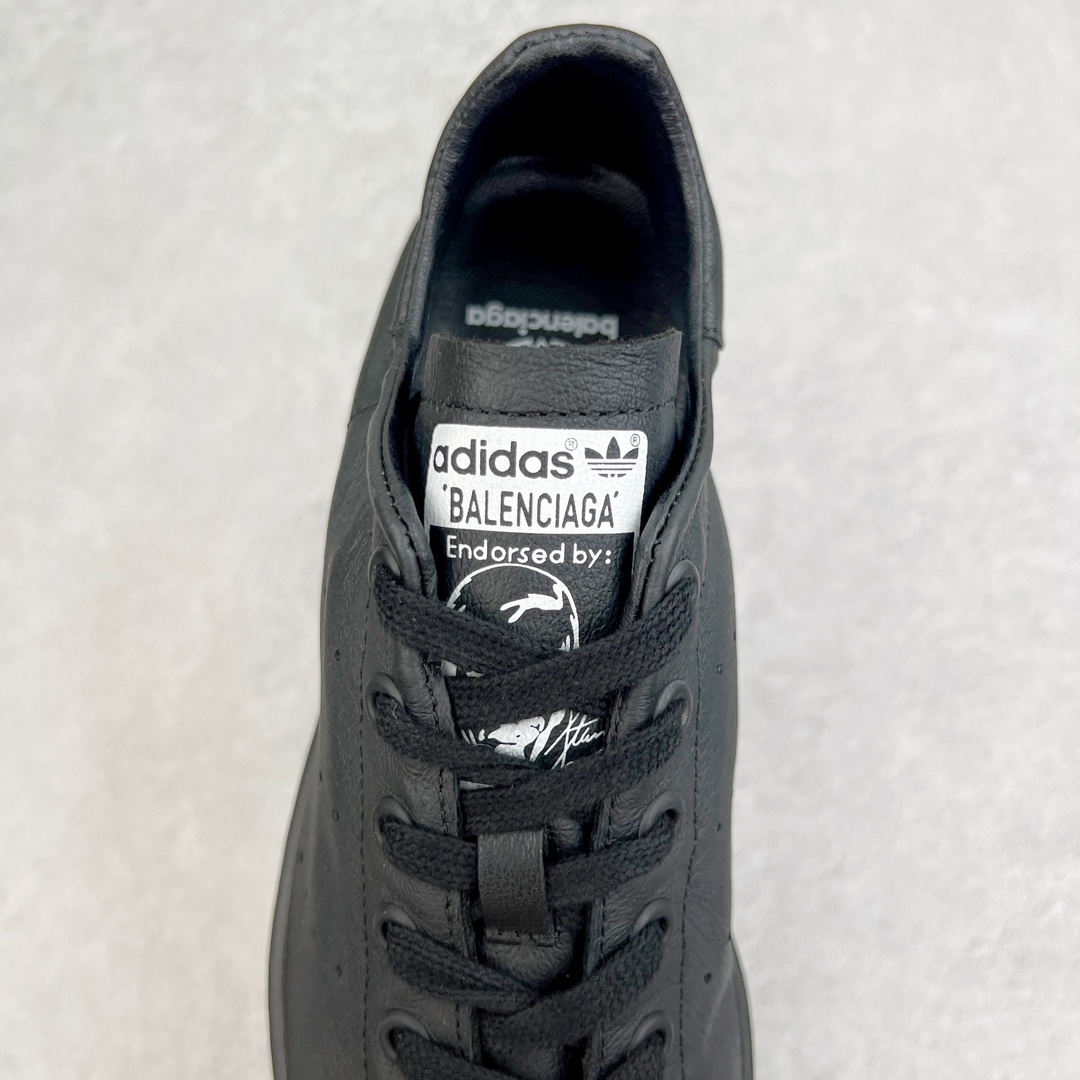 图片[5]-💰160 ＃纯原福利‼Balenciaga x Adidas Originals StanSmith 巴黎世家阿迪达斯联名款史密斯做旧风运动鞋 设计简洁 其流线鞋头设计和疏孔三间成为全球的时尚指标 这种皮革运动鞋配备饰有三叶标志的鞋踭垫 皮革衬里缔造舒适的穿着体验 尺码 35 36 37 38 39 40 41 42 43 44 45 编码：Xby2936030-运动鞋