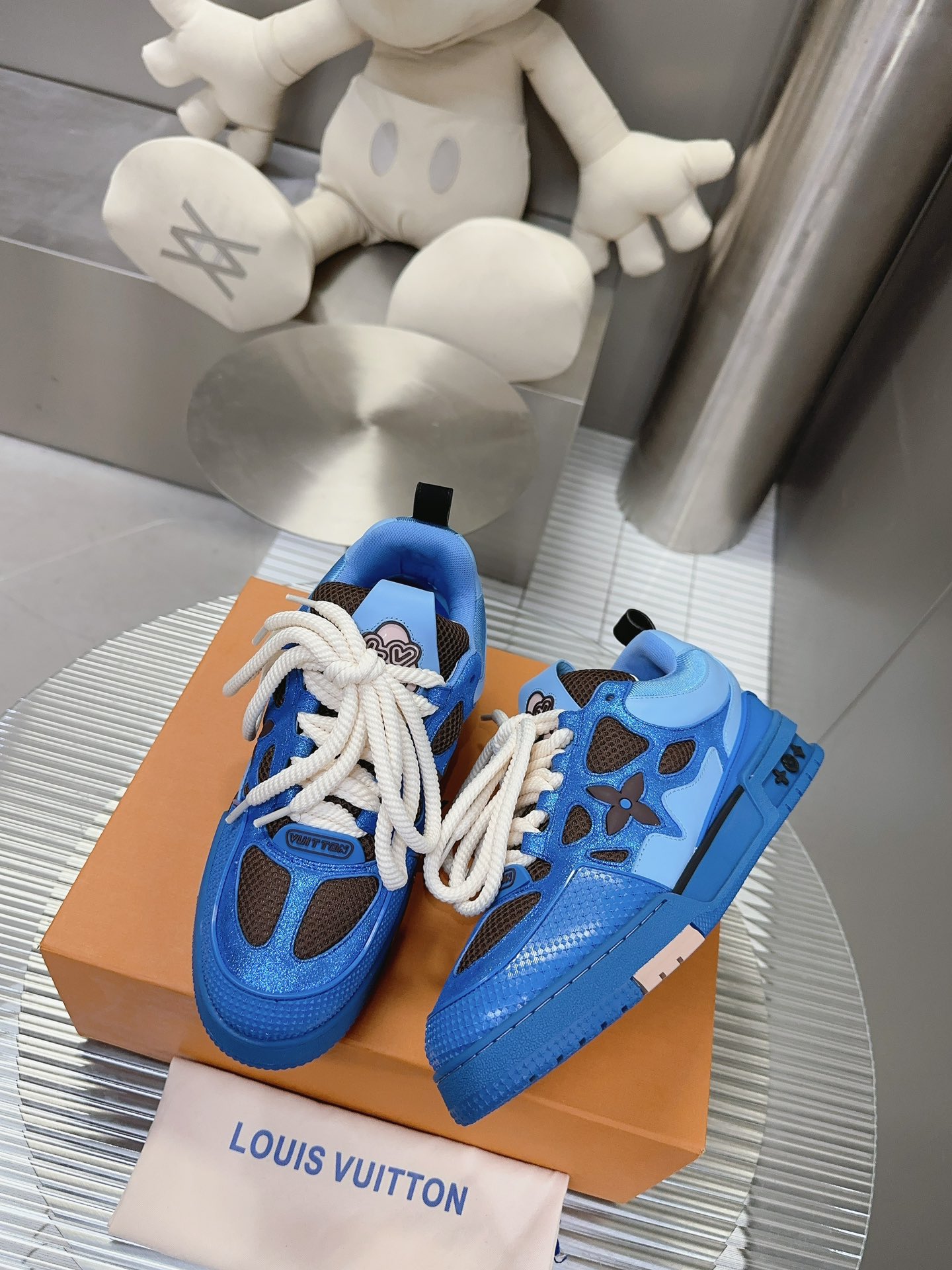 Louis Vuitton 顶版 𝟐𝟎𝟐𝟑/𝐒𝐒 𝐧𝐞𝐰 路易威登走秀滑板鞋