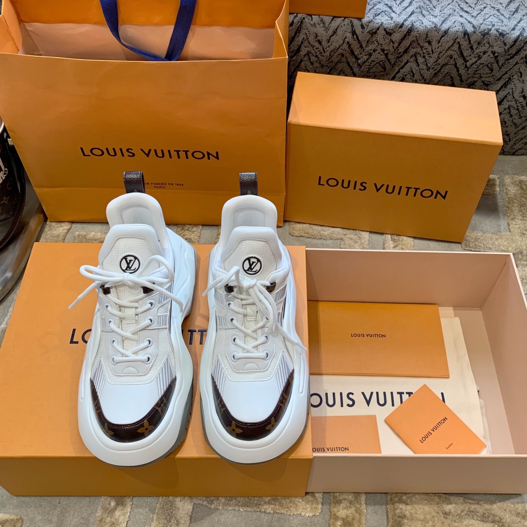 Louis Vuitton Shoes Sneakers Cowhide TPU Fall Collection Fashion