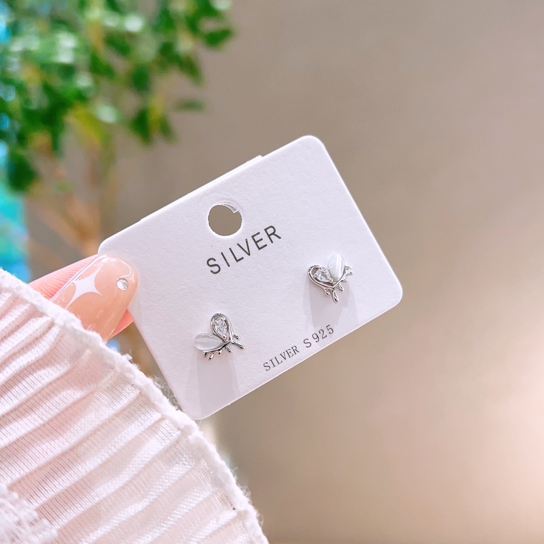 インスタ風ニッケル無添加銀イヤリングゴールド 新築祝い